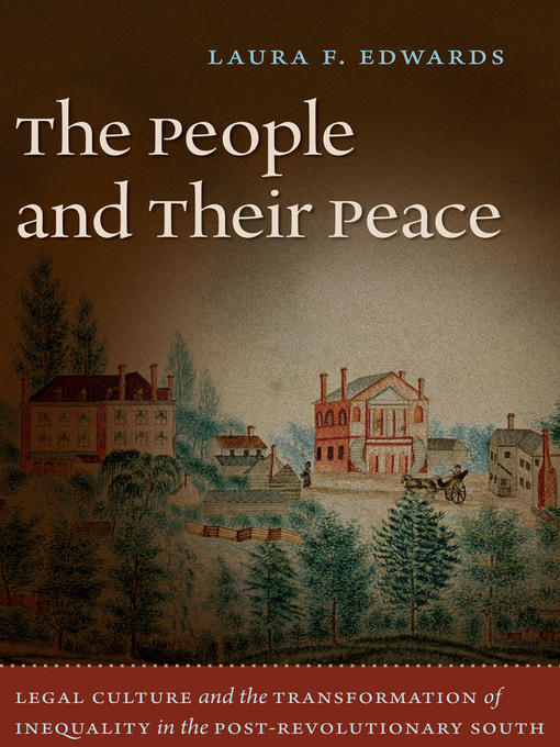 Title details for The People and Their Peace by Laura F. Edwards - Wait list